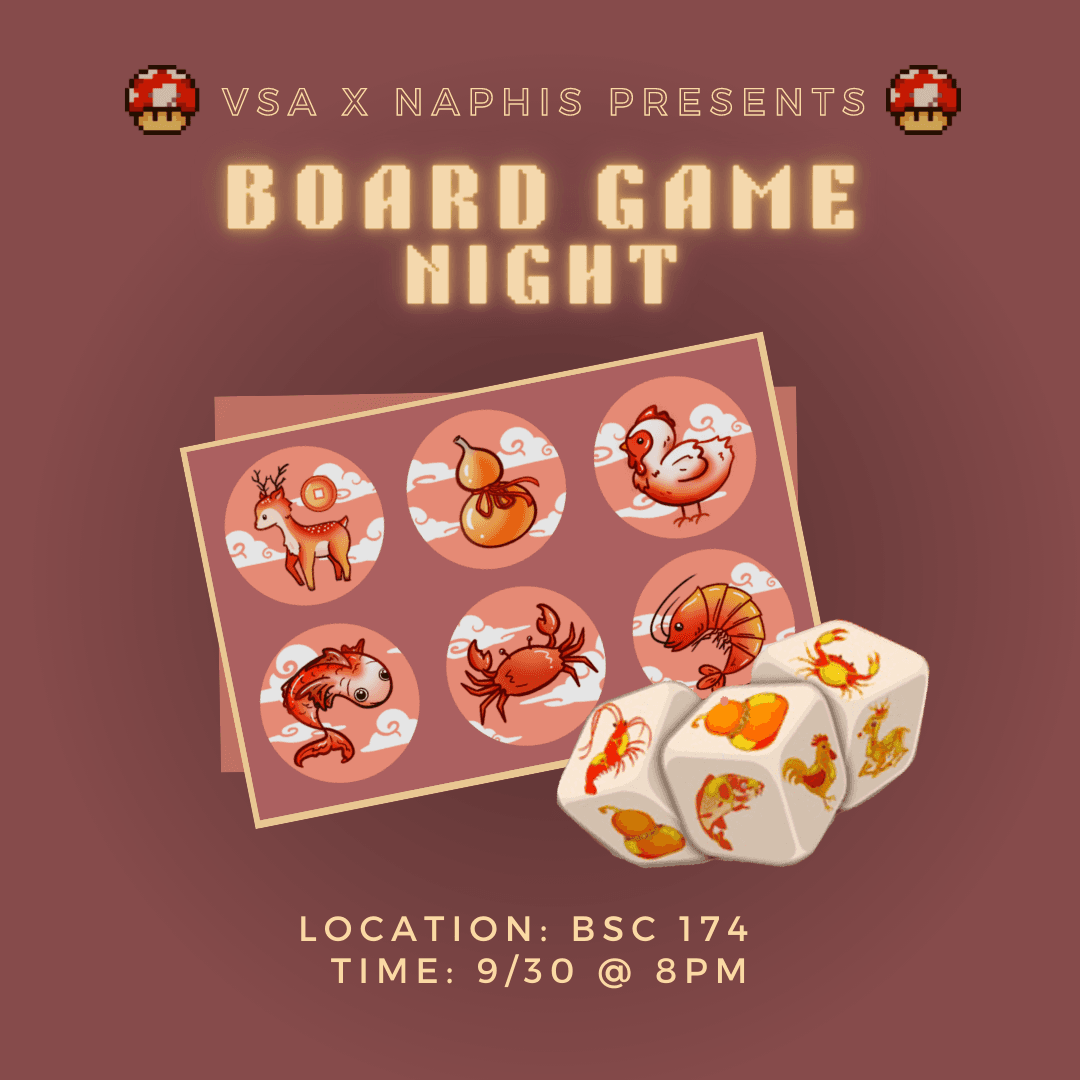 VSA x Nu Alpha Phi | Board Game Night