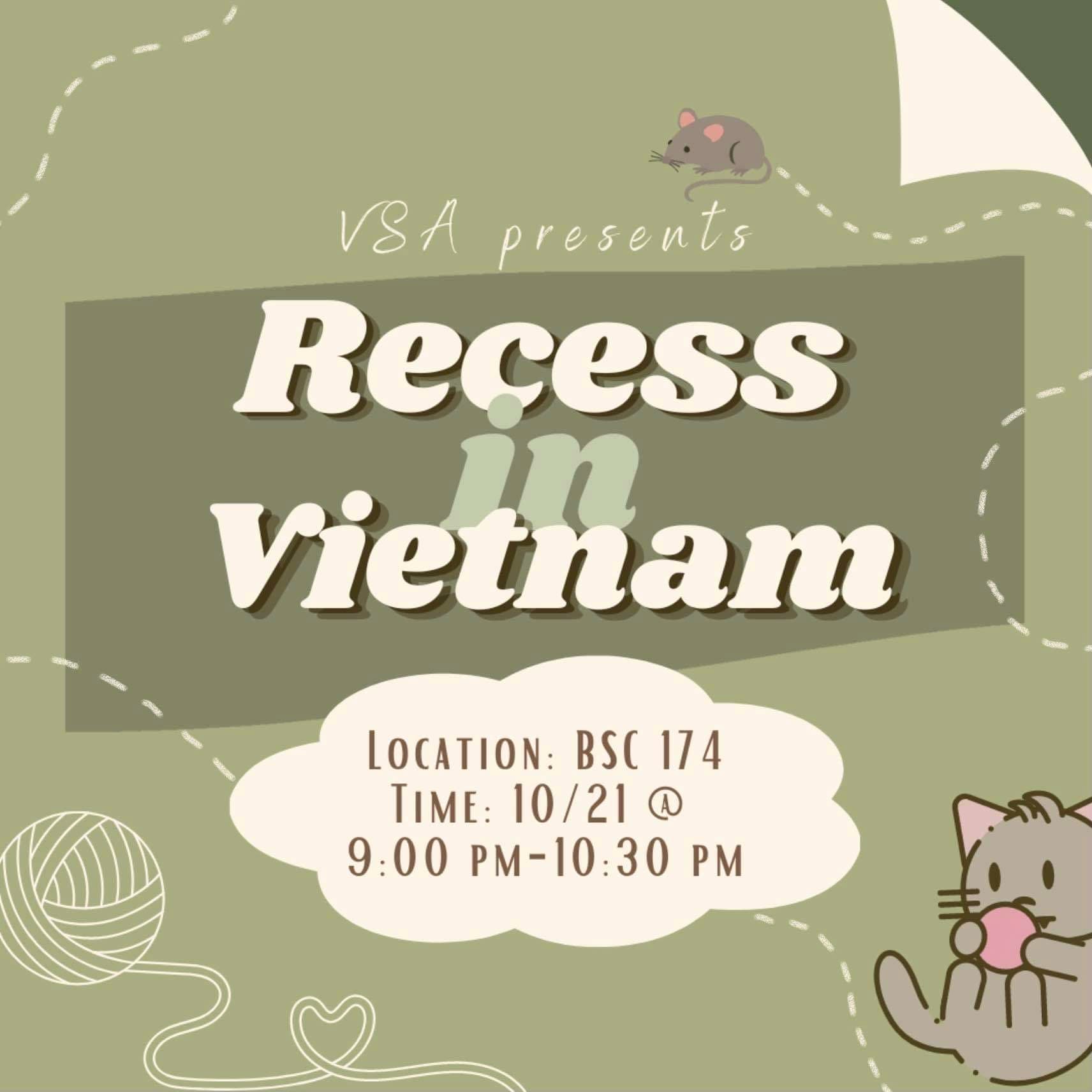 Recess in Vietnam